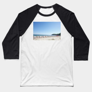 Beach, Binz, Ruegen, Mecklenburg-Western Pomerania, Germany Baseball T-Shirt